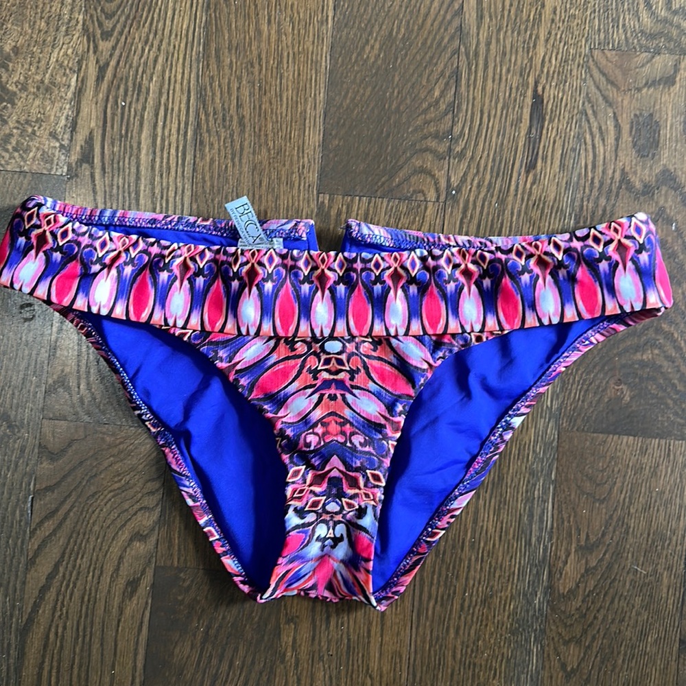 Like new Becca bikini bottoms size L